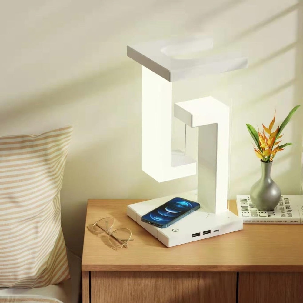 Floating Lamp Night Light With Wireless Charging - The Grand Bazaar of Australia