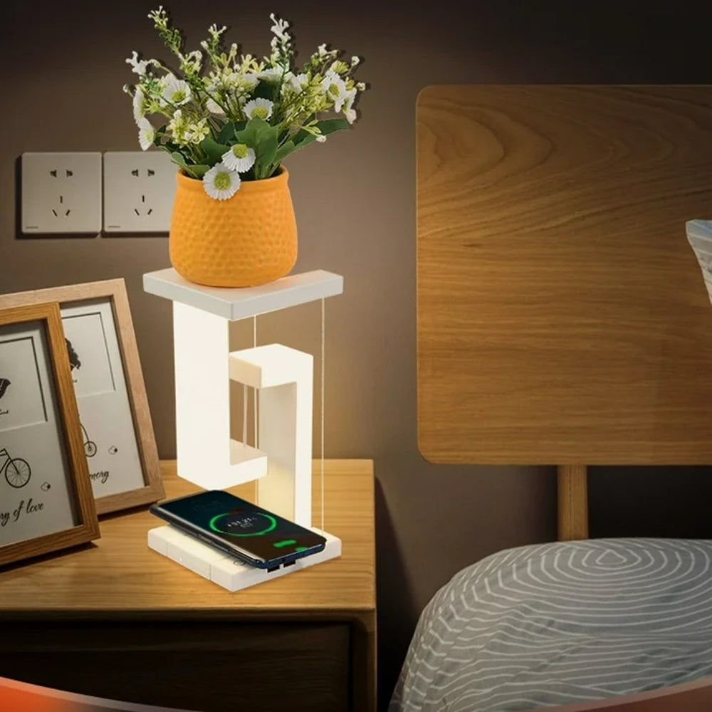 Floating Lamp Night Light With Wireless Charging - The Grand Bazaar of Australia