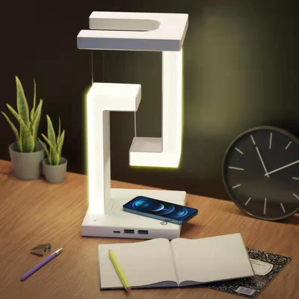Floating Lamp Night Light With Wireless Charging - The Grand Bazaar of Australia