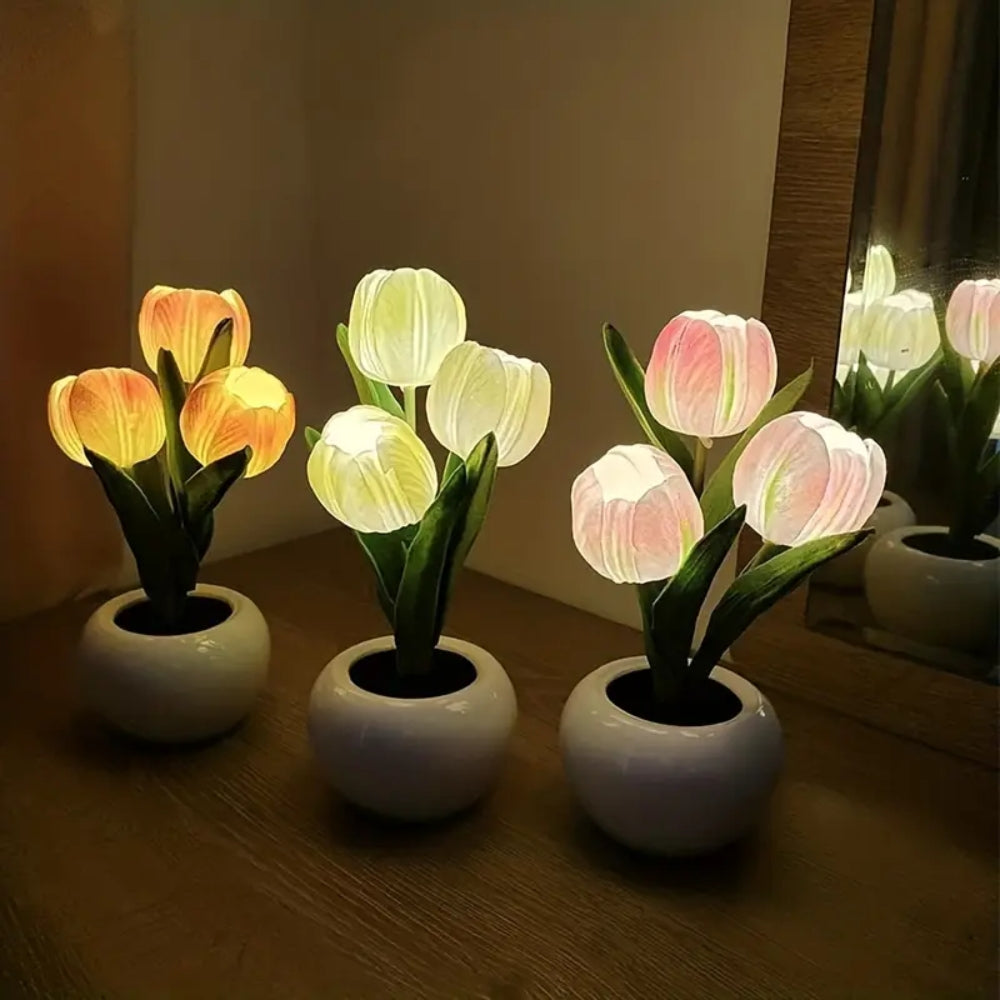 Tulip Table Lamp LED Bedside Lamp - The Grand Bazaar of Australia