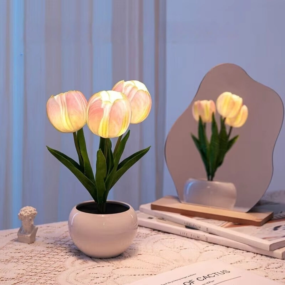 Tulip Table Lamp LED Bedside Lamp - The Grand Bazaar of Australia