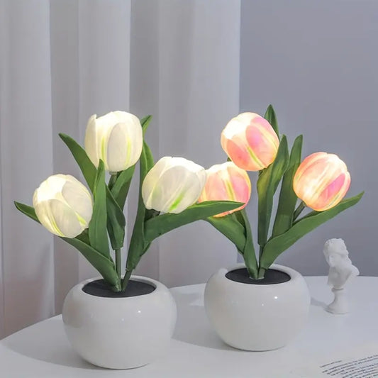 Tulip Table Lamp LED Bedside Lamp - The Grand Bazaar of Australia