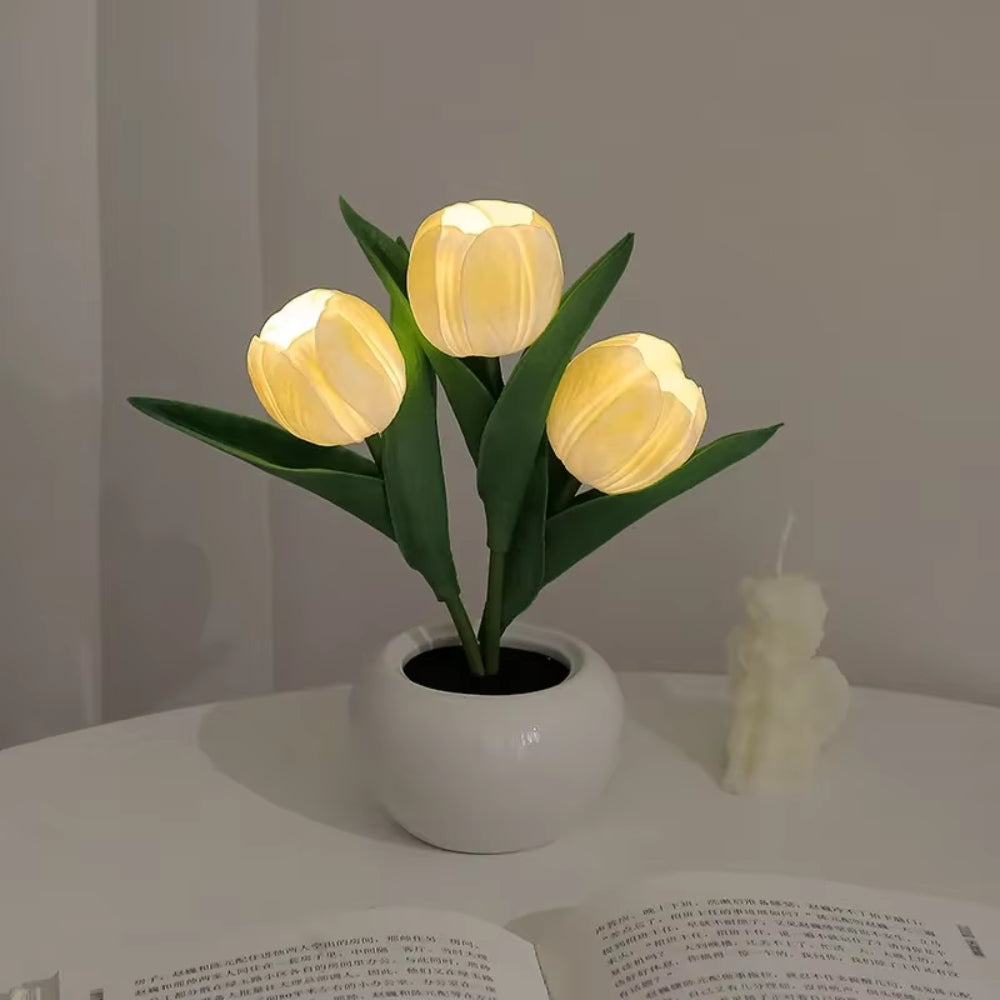 Tulip Table Lamp LED Bedside Lamp - The Grand Bazaar of Australia