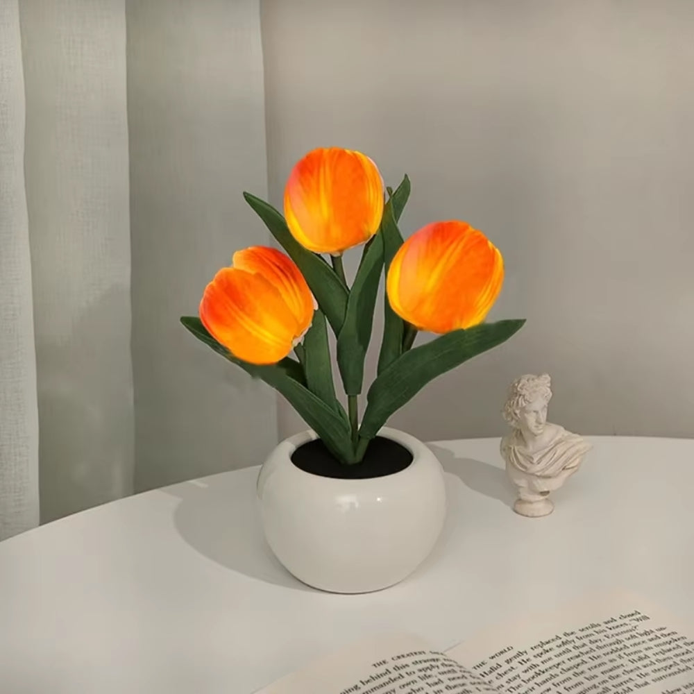 Tulip Table Lamp LED Bedside Lamp - The Grand Bazaar of Australia