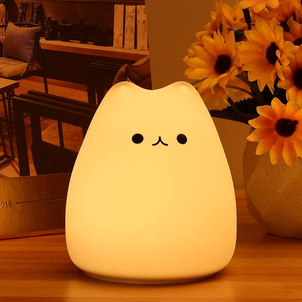 7 Color Changing LED Cat Night Lamp - The Grand Bazaar of Australia