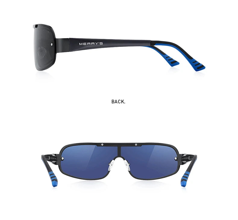 Men's HD Polarized Sunglasses for Driving Camp; Fishing – Integrated UV400 Protection (Model S8616)