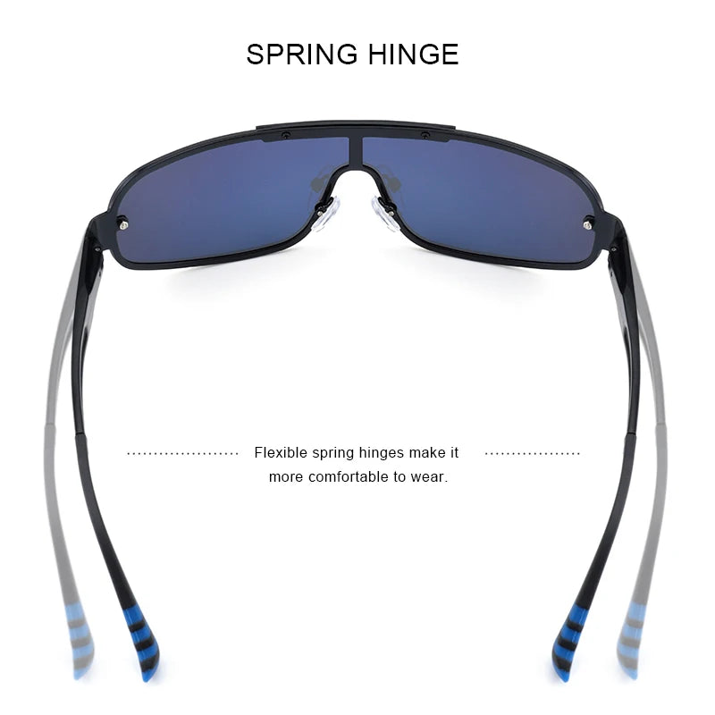 Men's HD Polarized Sunglasses for Driving Camp; Fishing – Integrated UV400 Protection (Model S8616)