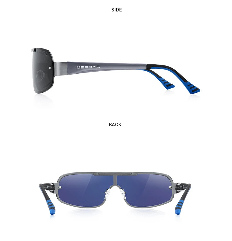 Men's HD Polarized Sunglasses for Driving Camp; Fishing – Integrated UV400 Protection (Model S8616)