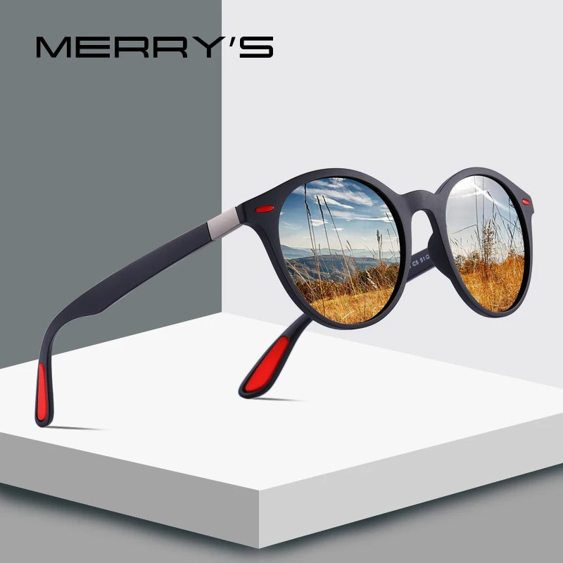 Classic Retro Oval Polarized Sunglasses – Model S8126