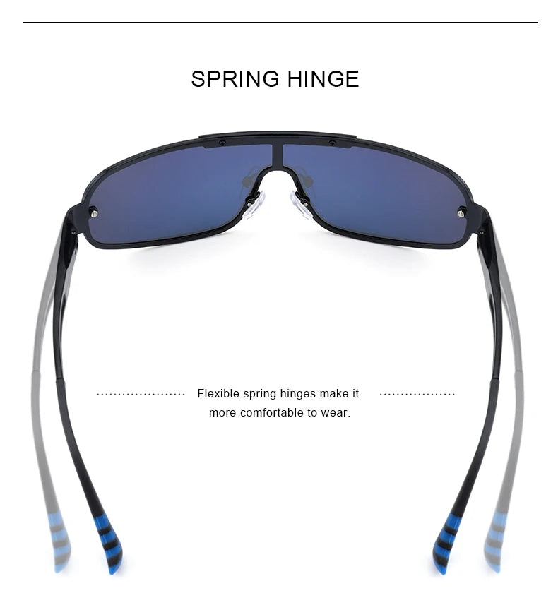 Men's HD Polarized Sunglasses for Driving Camp; Fishing – Integrated UV400 Protection (Model S8616)