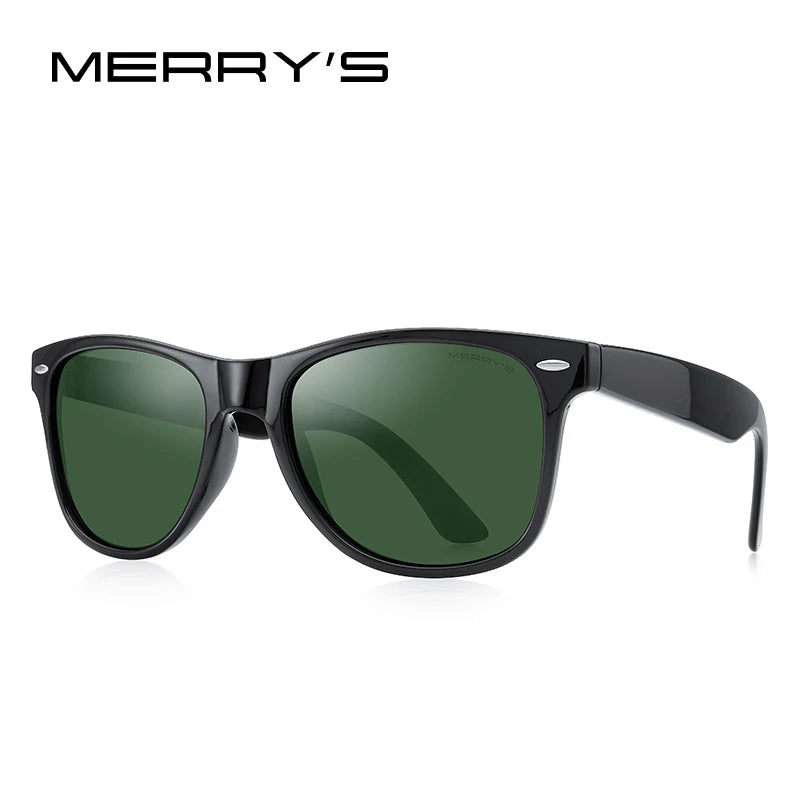 Men’s Classic Retro Square Polarized Sunglasses – Model S8318