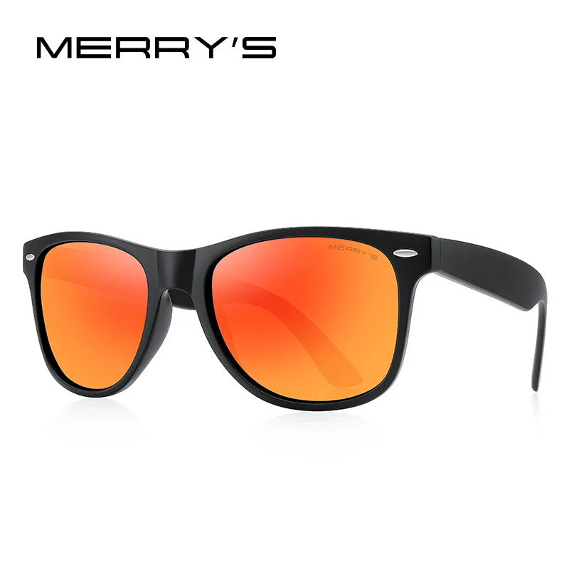 Men’s Classic Retro Square Polarized Sunglasses – Model S8318