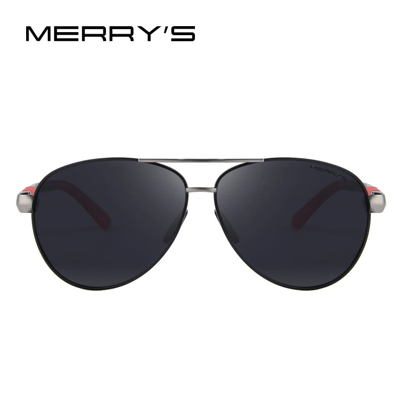 Men’s HD Polarized Pilot Sunglasses – Model S8404