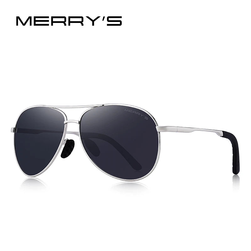 Men’s Classic Pilot Polarized Night Vision Sunglasses – Model S8601