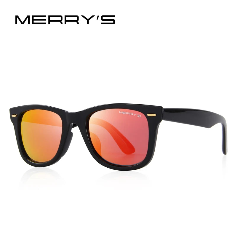 Unisex Retro Square Polarized Sunglasses – Model S8140