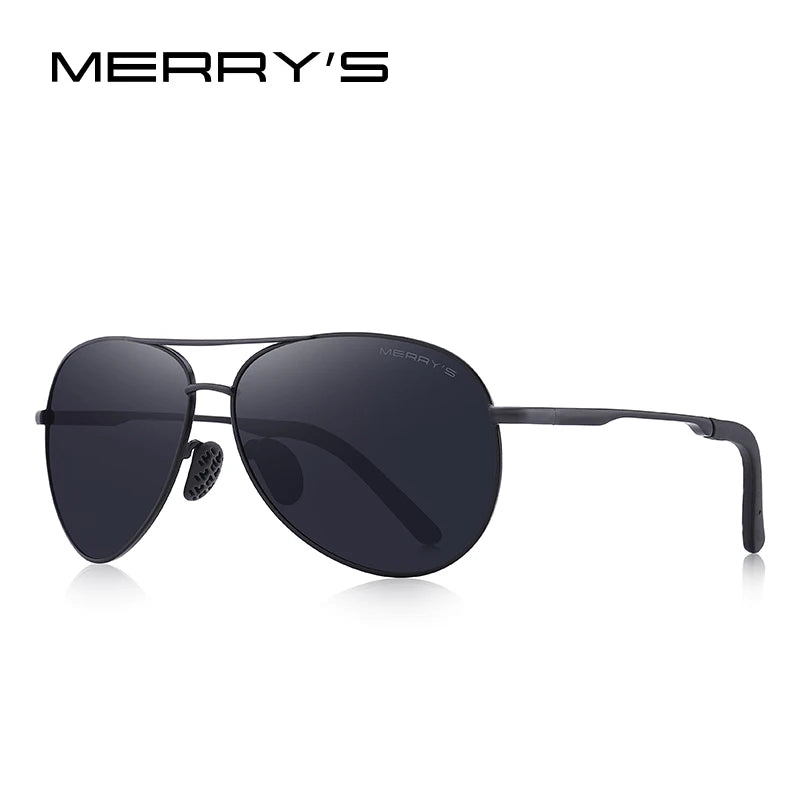 Men’s Classic Pilot Polarized Night Vision Sunglasses – Model S8601