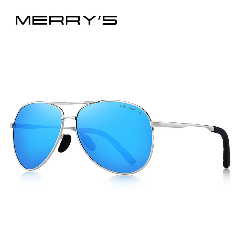 Men’s Classic Pilot Polarized Night Vision Sunglasses – Model S8601