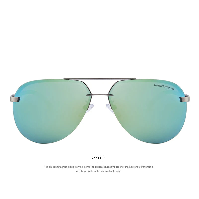 Men’s Polarized Pilot Sunglasses – Model S8281