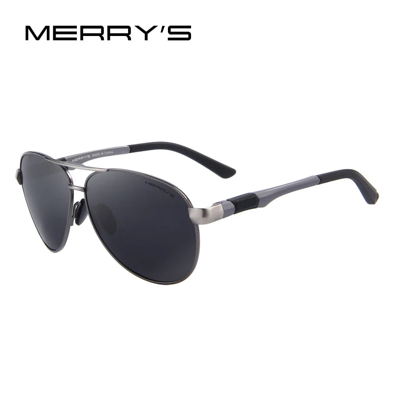 Men’s HD Polarized Pilot Sunglasses – Model S8404