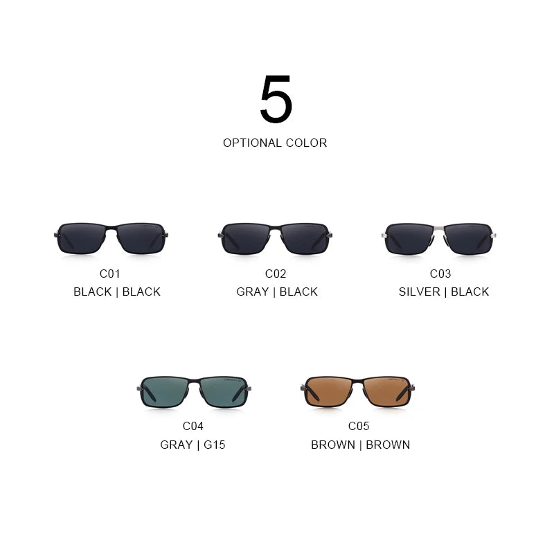 Classic Men's HD Polarized Sunglasses – Model S8722N