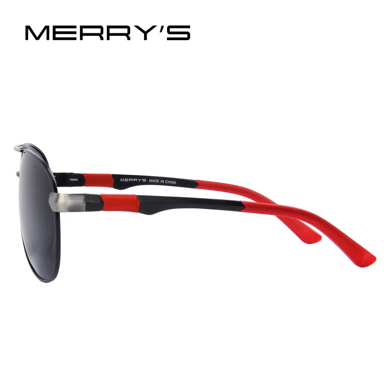 Men’s HD Polarized Pilot Sunglasses – Model S8404