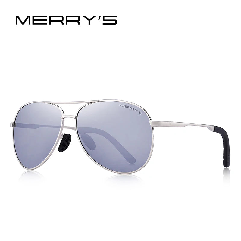 Men’s Classic Pilot Polarized Night Vision Sunglasses – Model S8601