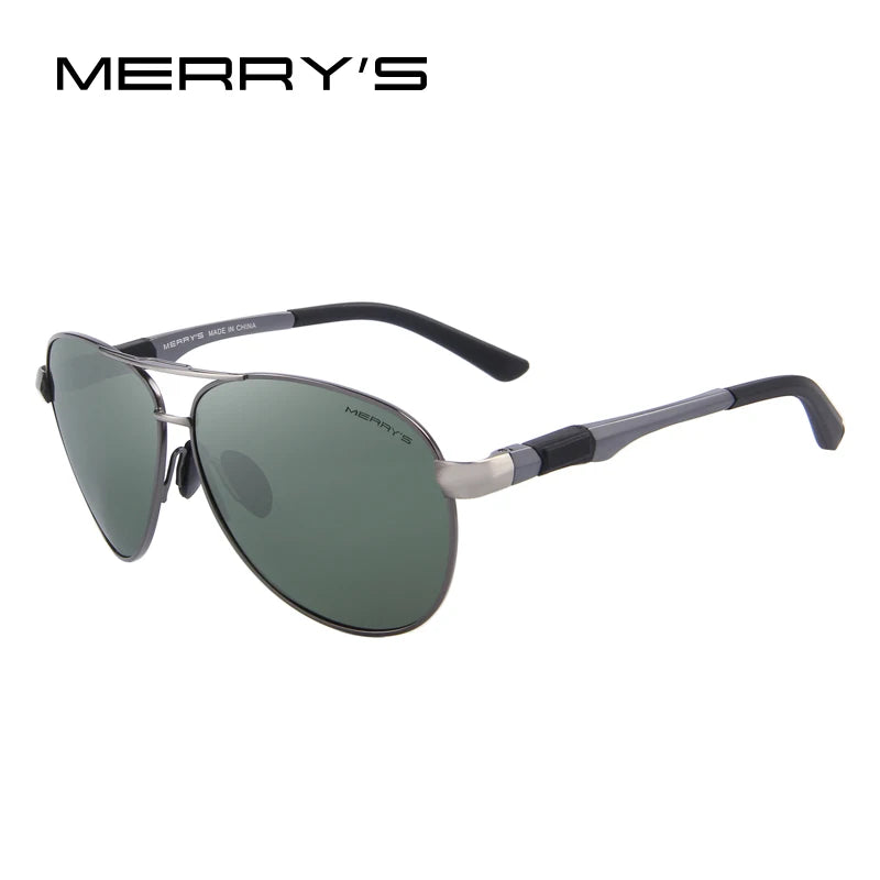 Men’s HD Polarized Pilot Sunglasses – Model S8404