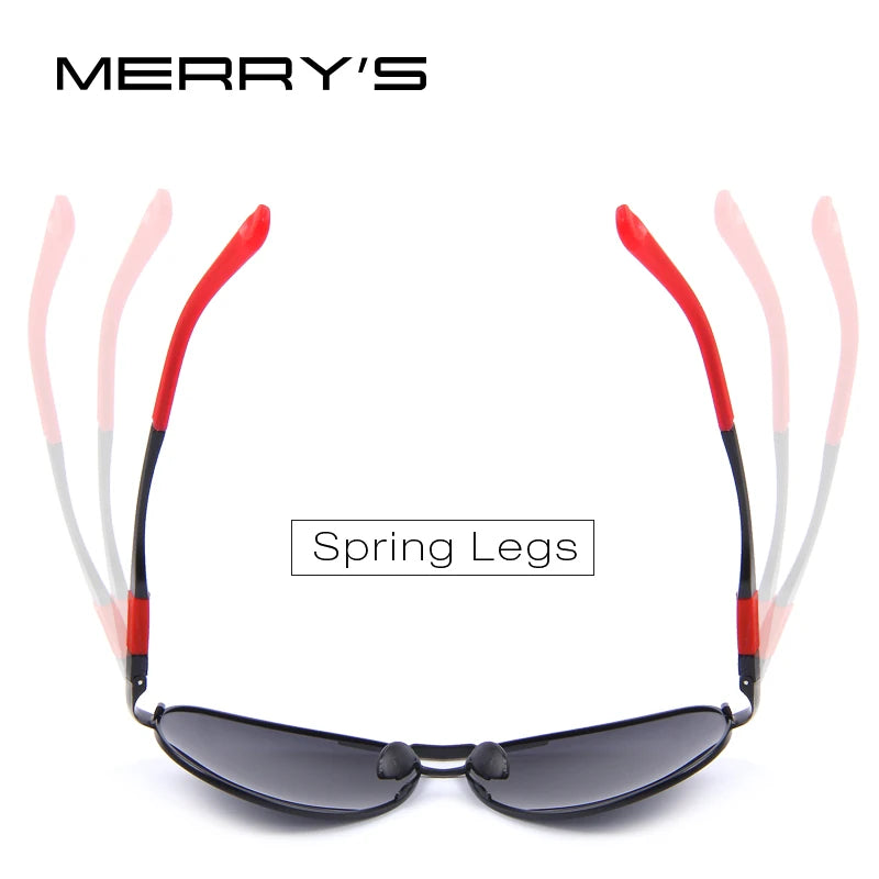 Men’s HD Polarized Pilot Sunglasses – Model S8404