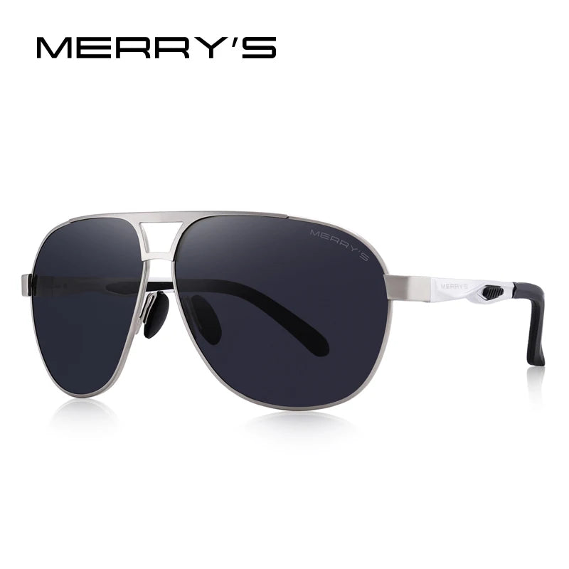 Men's Polarized Pilot Sunglasses – Model S8611N