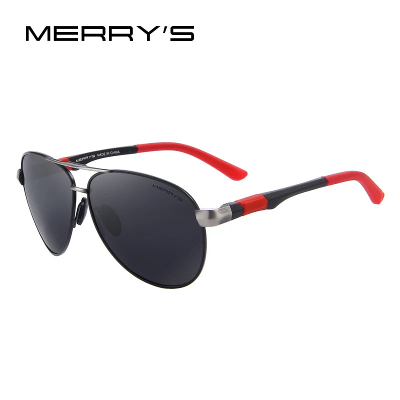 Men’s HD Polarized Pilot Sunglasses – Model S8404