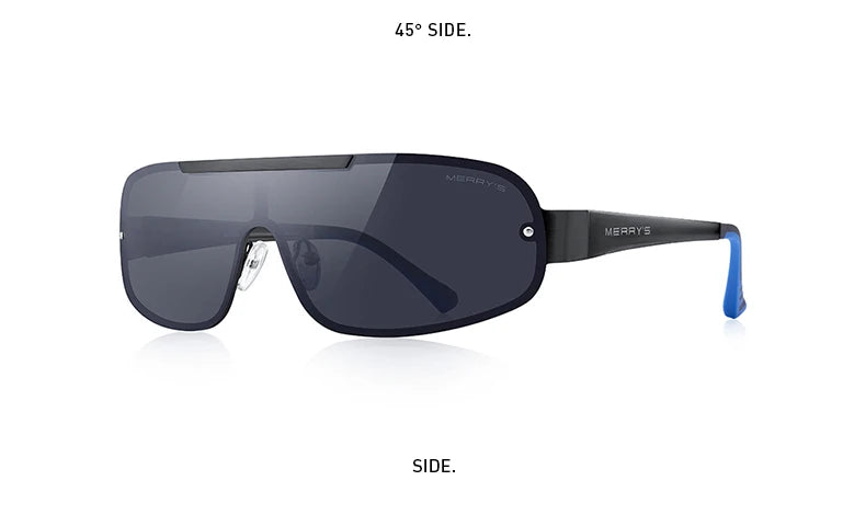 Men's HD Polarized Sunglasses for Driving Camp; Fishing – Integrated UV400 Protection (Model S8616)