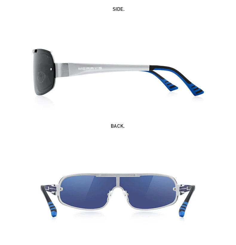 Men's HD Polarized Sunglasses for Driving Camp; Fishing – Integrated UV400 Protection (Model S8616)