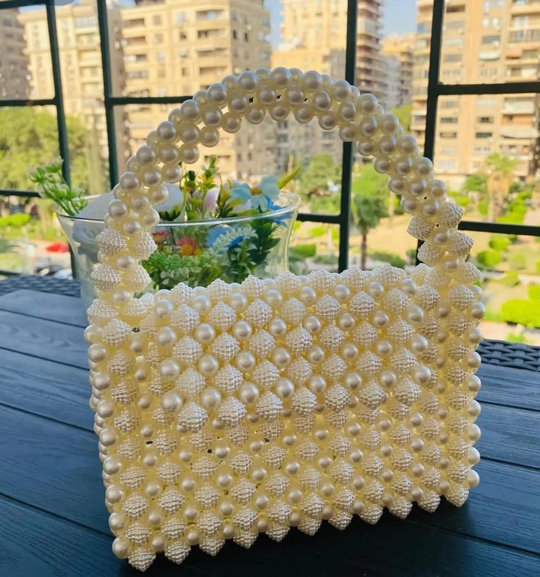 Sugar Crumbs Beaded Bag