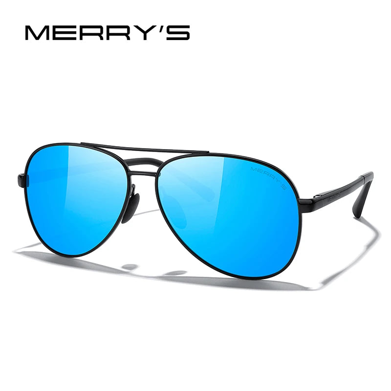 Classic Polarized Pilot Sunglasses – Stylish Gradient Lens Eyewear for Men & Women (Model S8268)
