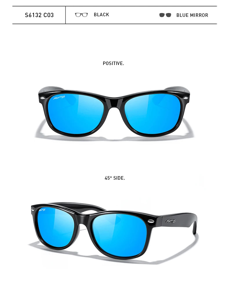 Classic Retro Rivet Polarized Sunglasses – Model S6132