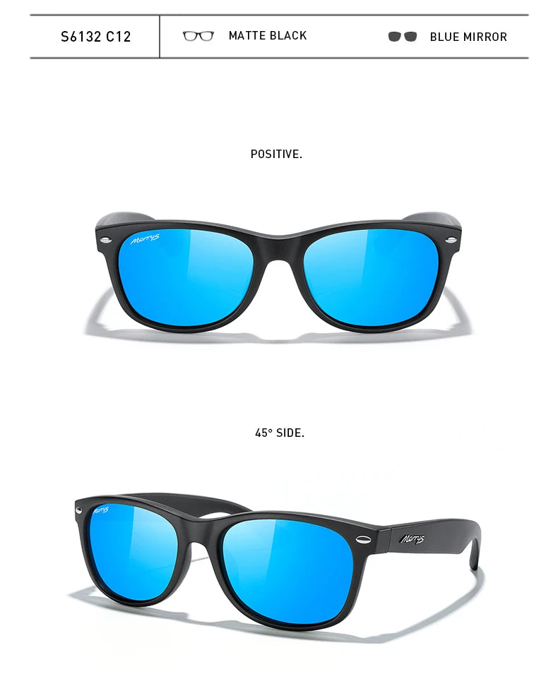 Classic Retro Rivet Polarized Sunglasses – Model S6132