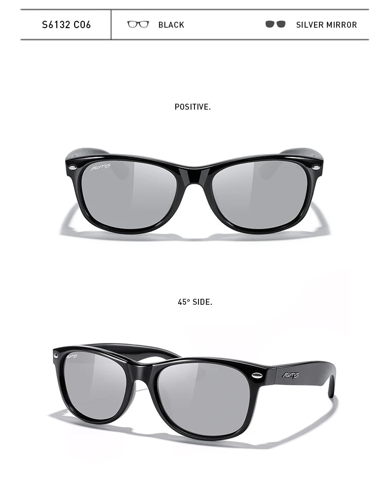 Classic Retro Rivet Polarized Sunglasses – Model S6132