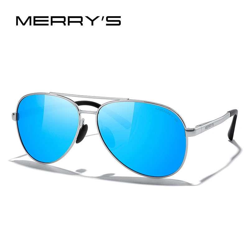 Classic Polarized Pilot Sunglasses – Stylish Gradient Lens Eyewear for Men & Women (Model S8268)