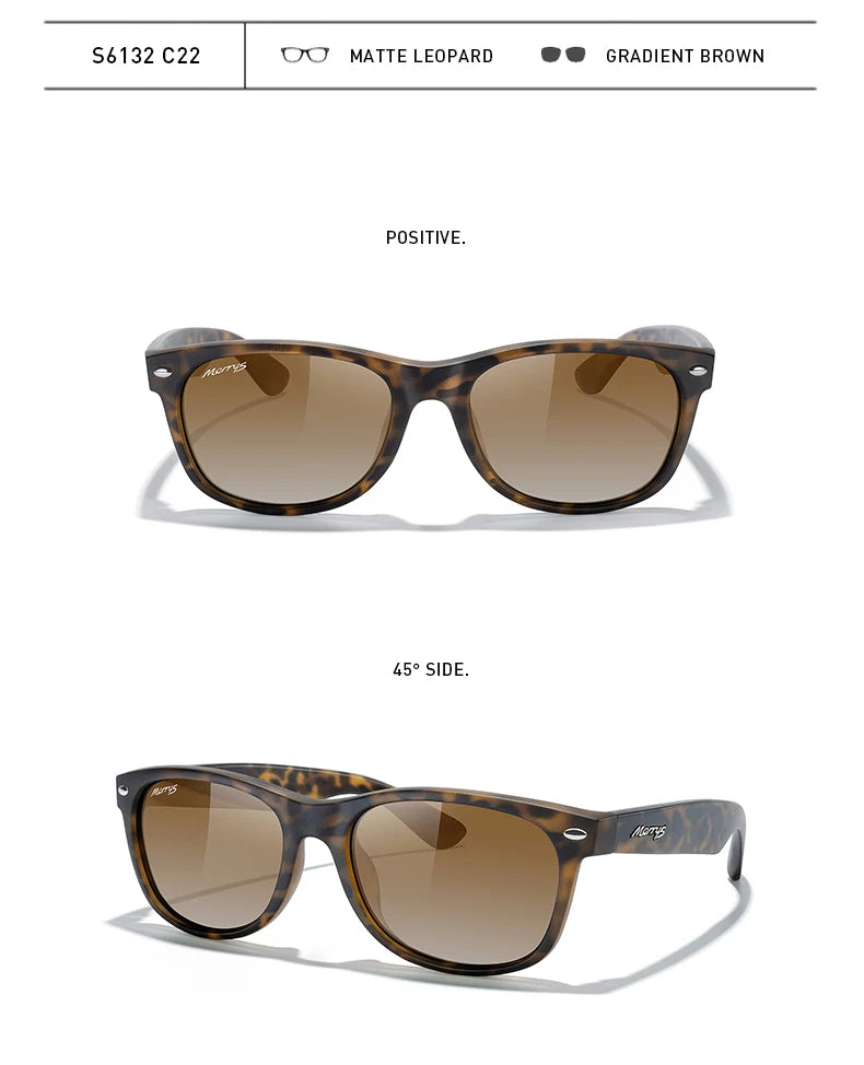 Classic Retro Rivet Polarized Sunglasses – Model S6132