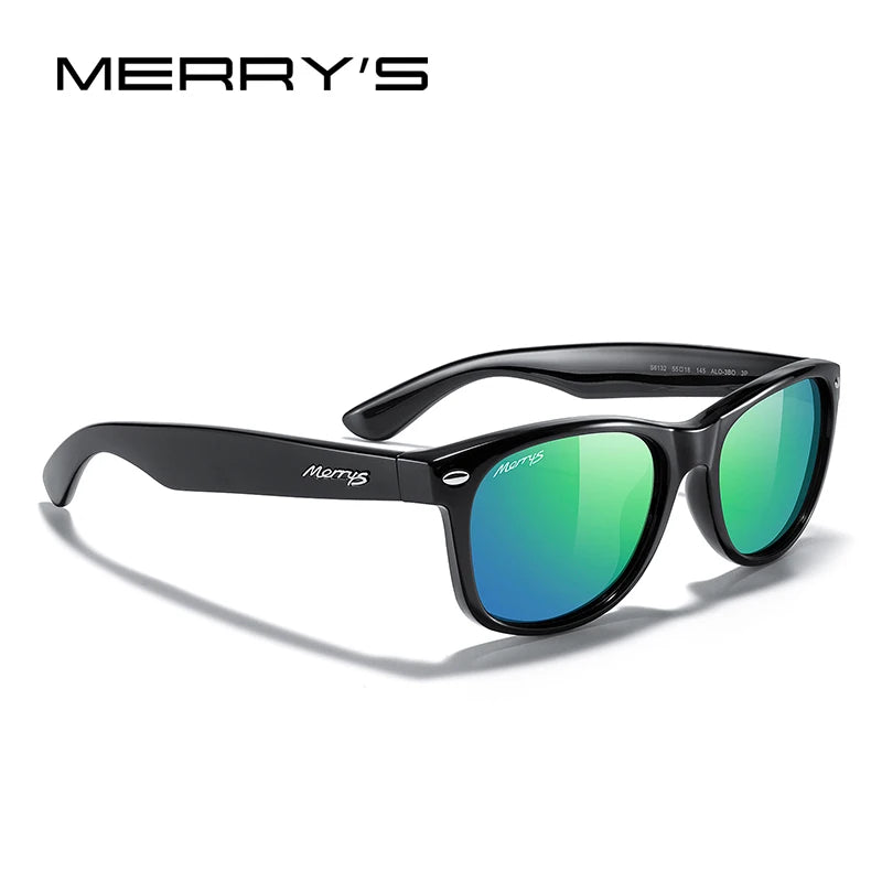 Classic Retro Rivet Polarized Sunglasses – Model S6132