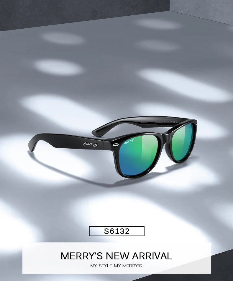 Classic Retro Rivet Polarized Sunglasses – Model S6132