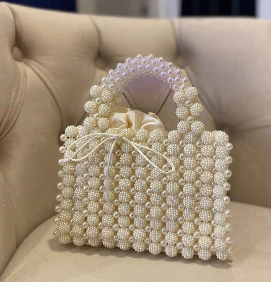Sugar Crumbs Beaded Bag