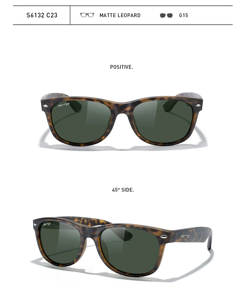 Classic Retro Rivet Polarized Sunglasses – Model S6132