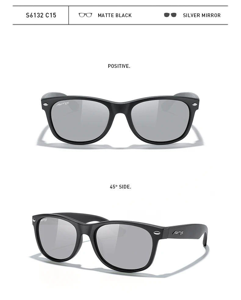 Classic Retro Rivet Polarized Sunglasses – Model S6132