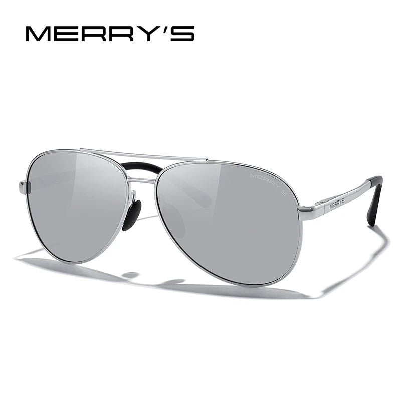 Classic Polarized Pilot Sunglasses – Stylish Gradient Lens Eyewear for Men & Women (Model S8268)