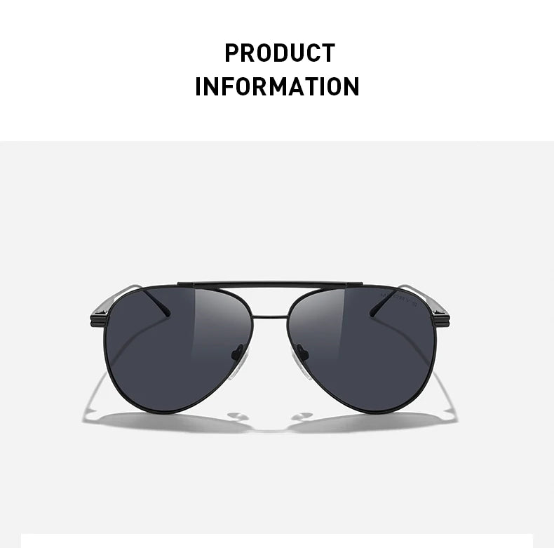 Classic Pilot Polarized Sunglasses – Model S8580