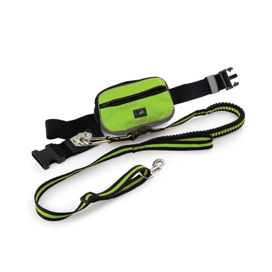 Jogging Dog Bungee Leash - Adjustable Waist Belt Bag + Hands Free Walking Lead - The Grand Bazaar of Australia