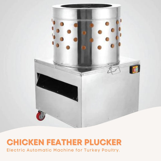 50cm Chicken Feather Plucker Machine Electric Automatic Poultry - The Grand Bazaar of Australia