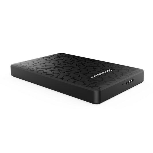 Simplecom SE101 Compact Tool-Free 2.5'' SATA to USB 3.0 HDD/SSD Enclosure Black - The Grand Bazaar of Australia