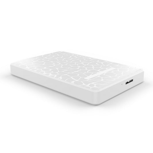 Simplecom SE101 Compact Tool-Free 2.5'' SATA to USB 3.0 HDD/SSD Enclosure White - The Grand Bazaar of Australia